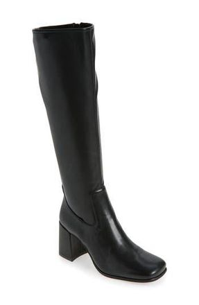Jeffrey Campbell Hotlava Knee High Boot in New Black at Nordstrom Rack, Size 11 Regular Calf