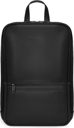 Champs Luggage Onyx Leather Backpack in Black at Nordstrom Rack
