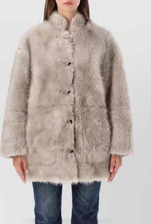 Urban Code reversible faux fur midi coat