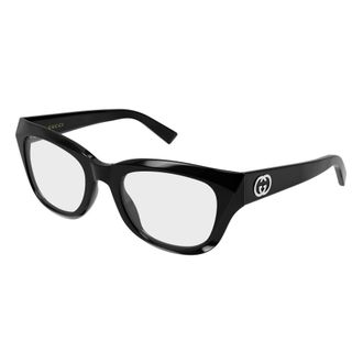 Gucci Geometrisch Optisch Montuur - Dames - Accessoires - Zwart - Maat: 51 MM