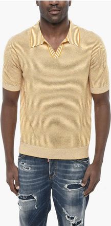 Altea Two-Tone Striped Short-Sleeve Knit size Xxl