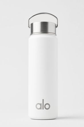 Alo Water Bottle in White