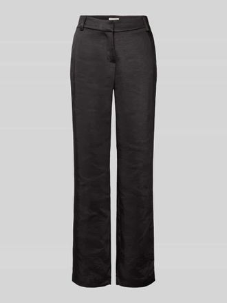 Christian Berg Schimmernde Hose mit weitem Bein in Black, Gr&ouml;&szlig;e 42