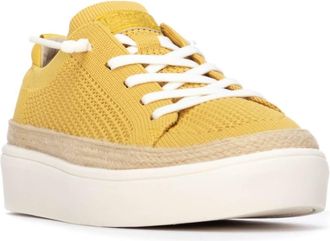 Xti Womens 17523302 Refresh Sneaker In Yellow