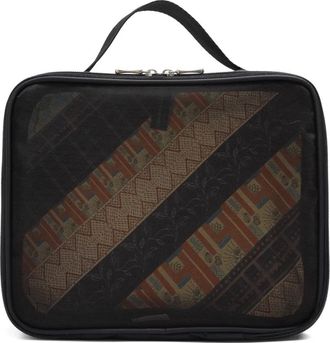 Lygia & Nanny printed make-up bag - women - Polyamide - One Size - Black