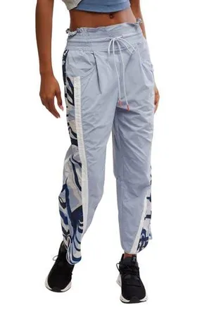 Free People FP Movement Champ is Here Drawstring Pants in Steel Combo at Nordstrom Rack, Size X-Small