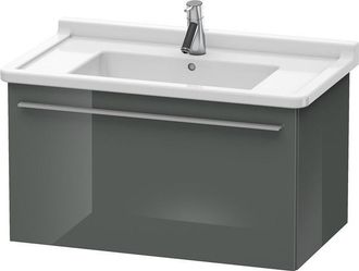 Duravit Duravit X-large Mueble De Pared 6057, 1 Extra&iacute;ble, 800mm Para Starck 3, Color (frente/cuerpo): Laca De Alto Brillo Dolomiti Grey - Xl605703838