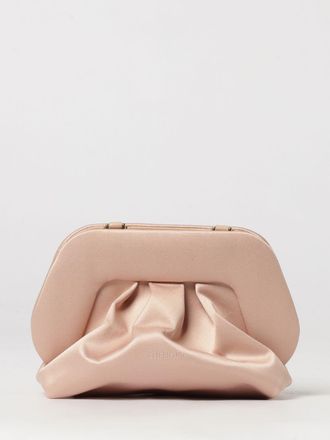 Themoir&egrave; Bios Draped Satin Mini Bag with Shoulder Strap