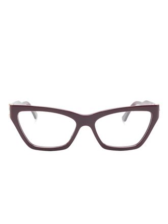 Cartier cat-eye glasses - unisex - Acetate - 56 - Red