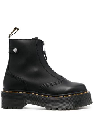 Dr. Martens Stivali Jetta con zip - Nero