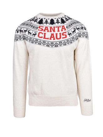MC2 Saint Barth Mc2 Saint Barth Crew Neck Sweater - White