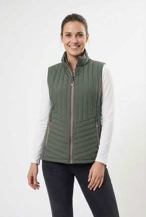Killtec Funktionsweste KILLTEC KOS 70 WMN VST, Damen, Gr. 36, sage, Obermaterial: 100% Polyester. Futter: 100% Polyester, Westen Funktionsweste, f&uuml;r den &Uuml;berg