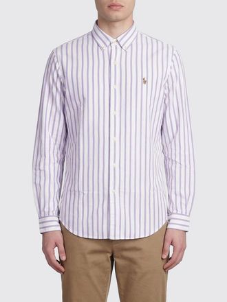 Polo Ralph Lauren Striped Cotton Shirt with Logo