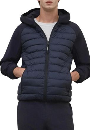 Ecoalf Ecoalf, Jassen, Heren, Blauw, XL, Katoen, Boloni Hybrid Jacket