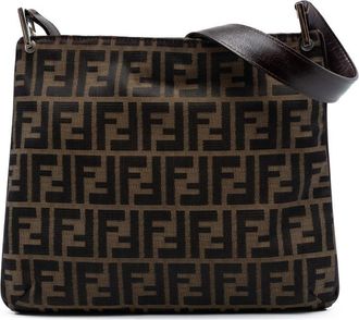 Fendi Pre-owned Fendi Zucca Canvas Shoulder Bag Ladies 088T91OUSBU8MZFD