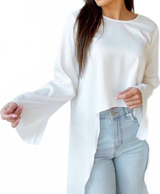 Astr Safiya Top In White