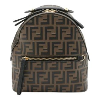 Fendi Pre-owned Backpacks, female, Brown, Size: ONE SIZE Pre-owned Vintage Backpack
