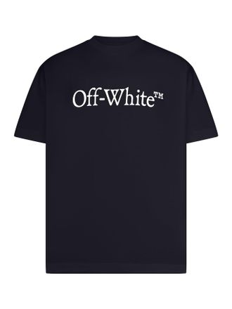 Off-white CREW NECK T-SHIRT WITH PRINT - Off-white - Man