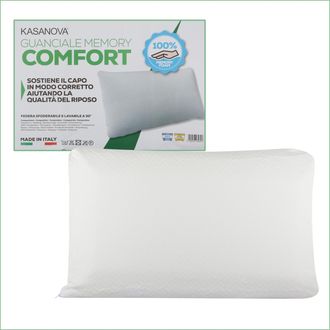 KASANOVA Cuscino guanciale memory Comfort