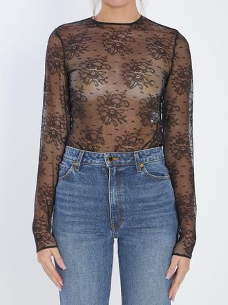Dolce & Gabbana Chantilly Lace Bodysuit