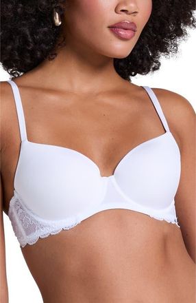 Hunkem&ouml;ller Angie Padded Underwired Bra in White at Nordstrom, Size 32Ddd