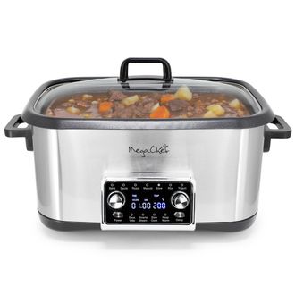 MegaChef 8 Quart 12-in-1 Deluxe Multi Cooker with Sous Vide and Multi-Functions
