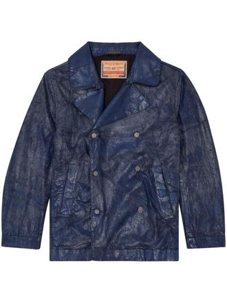 Diesel Giacca denim doppiopetto - Blu