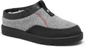 Sorel Byways Faux Fur Lined Mule Slipper in Black/Jet at Nordstrom Rack, Size 9