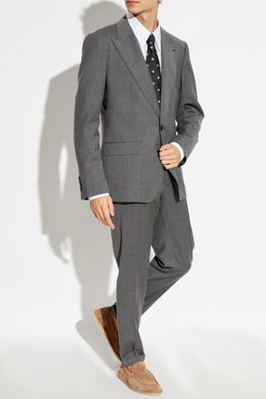 Dolce & Gabbana Wool Blazer, Mens, Grey