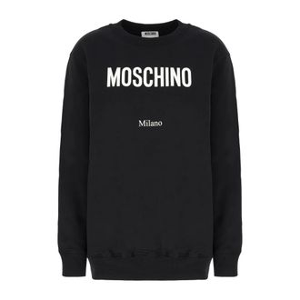 Moschino Dames, Sweatshirts & Hoodies, Zwart, Maat: XS