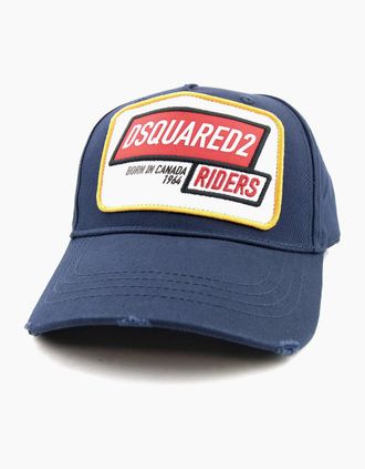 Dsquared2 Mens Dsquared2 Dsquared Riders Cap Navy - Size: OS