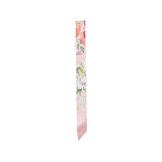 Gucci Flora-print Silk Scarf