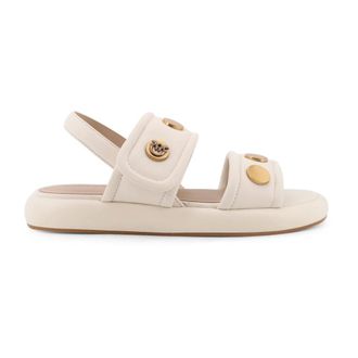 Pinko Pinko, Schoenen, Dames, Wit, 39 EU, Leer, Pinko Sandalen Wit