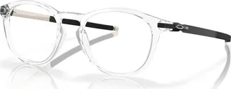 Oakley 50mm Round optical glasses in Transparent at Nordstrom