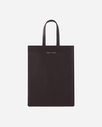 Comme Des Garçons Classic Tote Bag Brown