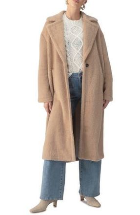 Sanctuary Live-In Faux Fur Coat in Warm Camel at Nordstrom Rack, Size Small P