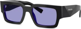 Prada Occhiali da sole squadrati - Nero