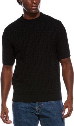 Fendi Fendi Logo Knit Shirt