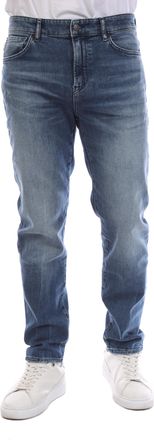 HUGO BOSS Mens Re.Maine Regular-Fit Jeans in Blue Cotton - Size 32W/32L