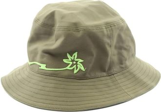 Dior x Travis Scott Cappello bucket Cactus con ricamo anni 2010 - Verde