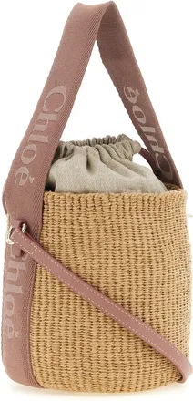 Chlo&eacute; Woody Bucket Bag - Beige