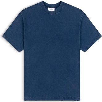 Axel Arigato Optic Distressed T-Shirt - Heren - T-shirts - Blauw - M - Katoen - Tops