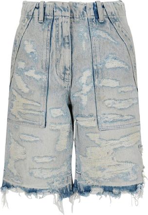 Givenchy Distressed Denim Short