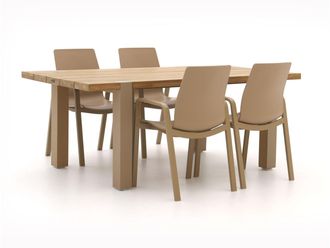 Hartman Hartman Flow/Almeria 200cm dining tuinset 5-delig
