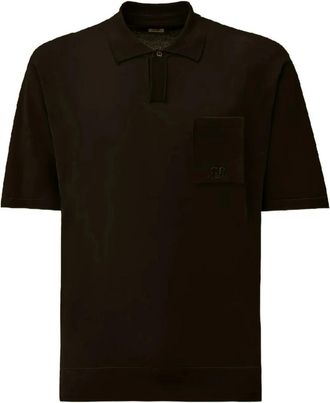 C.P. Company Lisle Draad Korte Mouw Polo - Heren - Polos - Zwart - M - Katoen - Tops