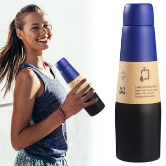 OEM Botella De Agua Isot&eacute;rmica De Acero Inoxidable De 532 Ml (18 Oz)