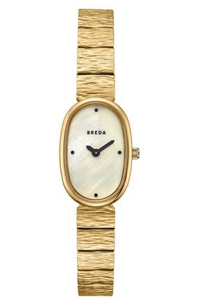 Breda Jane Revival Bracelet Watch, 18mm in 18K Gold-Plated at Nordstrom, Size One Size Oz