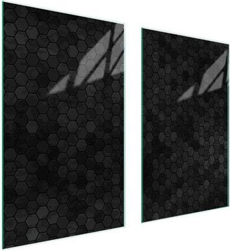 OEM Placa Protectora De Vidrio Para Estufa 75x52 Patr&oacute;n