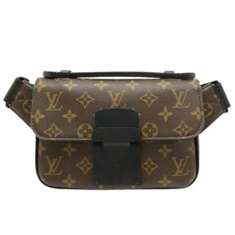 Louis Vuitton Pre-owned Vintage Monogram Canvas Sling Bag - Dames - Pre-owned - Bruin - Maat: ONE Size