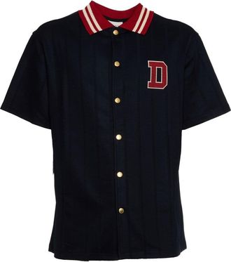 Drôle de Monsieur Navy Wide-Fit Shirt